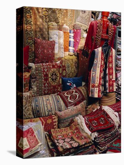 Carpet Shop, Kapali Carsi, Grand Bazaar, Istanbul, Turkey, Europe-Bruno Morandi-Premier Image Canvas