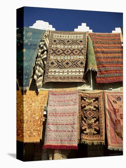 Carpets for Sale Outside Shop in Frontier Town of Agdz, Morocco, North Africa, Africa-Lee Frost-Premier Image Canvas