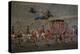 Carriage in St Peter's Square in Rome, Italy, 18th Century-null-Premier Image Canvas