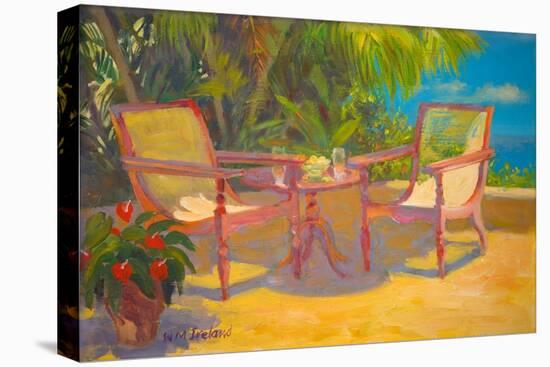 Carribean Terrace (Oil on Board)-William Ireland-Premier Image Canvas
