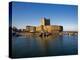 Carrickfergus Castle and Harbour, County Antrim, Ireland-null-Premier Image Canvas