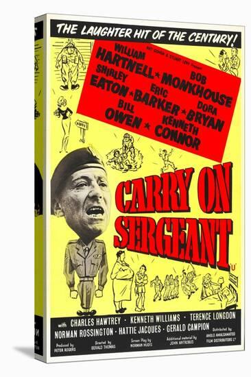 Carry on Sergeant-null-Stretched Canvas