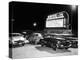 Cars at a Drive-In Theater-null-Stretched Canvas