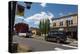 Cars in a traditional street in the historic City of Sisters in Deschutes County, Oregon, United St-Martin Child-Premier Image Canvas