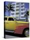 Cars on Ocean Drive, South Beach, Miami, Florida, USA-Robin Hill-Premier Image Canvas