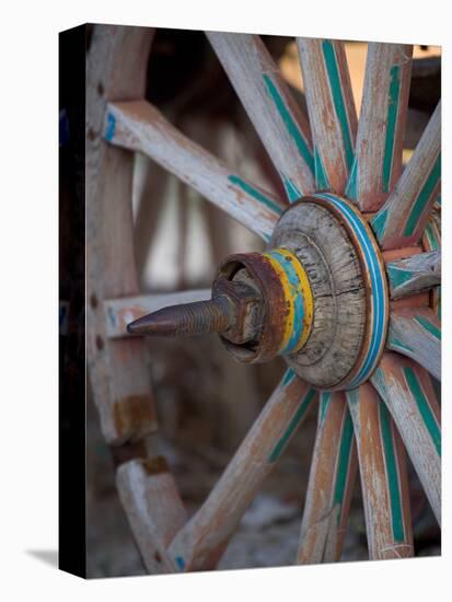 Cart and Cart Wheels in Cappadoccia, Turkey-Darrell Gulin-Premier Image Canvas