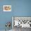 Cartoon Cats Playing House-null-Stretched Canvas displayed on a wall