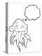 Cartoon Jellyfish-lineartestpilot-Premier Image Canvas