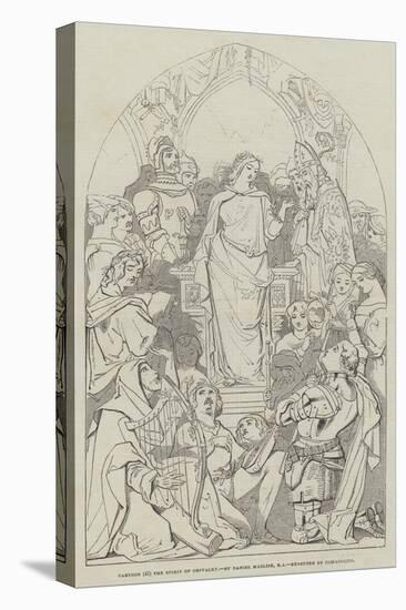 Cartoon, the Spirit of Chivalry-Daniel Maclise-Premier Image Canvas