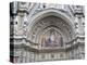 Carvings and Artwork Near Entrance of the Duomo of Santa Maria Del Fiore, Florence, Italy-Dennis Flaherty-Premier Image Canvas