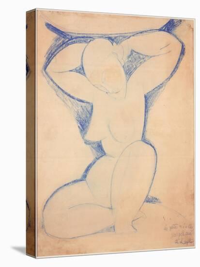 Caryatid, 1913-14-Amedeo Modigliani-Premier Image Canvas