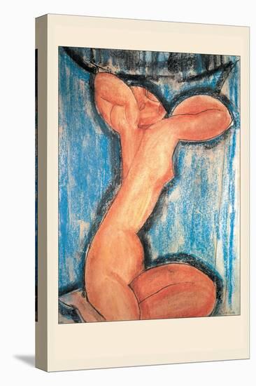 Caryatide-Amedeo Modigliani-Stretched Canvas