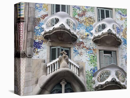Casa Batllo By Gaudi, Barcelona, Catalonia, Spain, Europe-Richard Cummins-Premier Image Canvas
