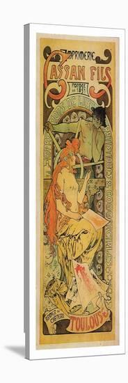 Casan Fils, (Brothers)-Alphonse Mucha-Stretched Canvas