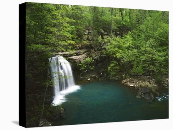 Cascade on Devil's Fork, Ozark-St Francis National Forest, Arkansas, USA-Charles Gurche-Premier Image Canvas