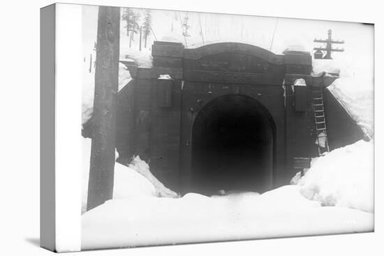 Cascade Tunnel, Near Stevens Pass, 1910-Ashael Curtis-Premier Image Canvas