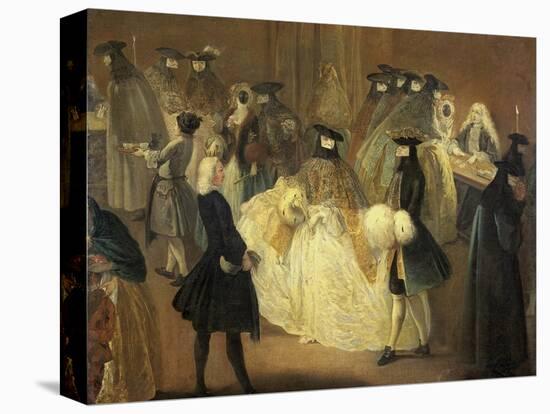 Casino (Il Ridott), Second Half of the 18th C-Pietro Longhi-Premier Image Canvas