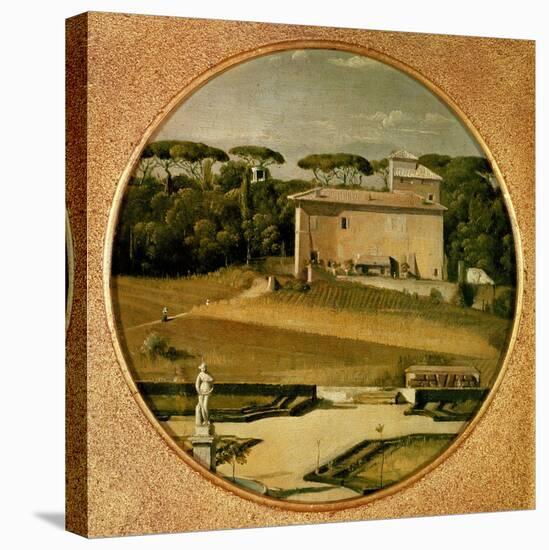 Casino of Raphael' in the Gardens of the Villa Borghese, Rome, 1807-Jean-Auguste-Dominique Ingres-Premier Image Canvas