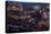 Casinos and Hotels Line the Vegas Strip, Las Vegas, Nevada-David Wall-Premier Image Canvas