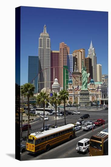 Casinos and Hotels of Las Vegas, Nevada-David Wall-Premier Image Canvas