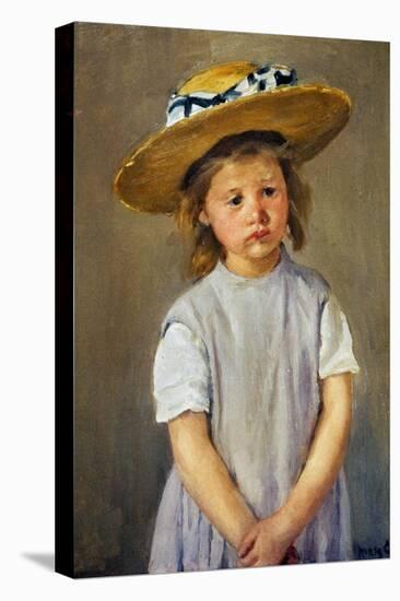 Cassatt: Girl, C1886-Mary Cassatt-Premier Image Canvas