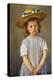 Cassatt: Girl, C1886-Mary Cassatt-Premier Image Canvas