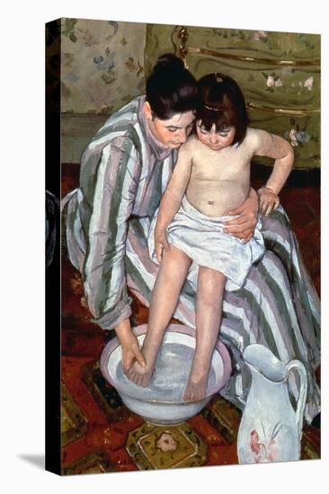 Cassatt: The Bath, 1891-2-Mary Cassatt-Premier Image Canvas