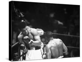 Cassius M. Clay and Sonny Liston During World Championship Fight-Ralph Morse-Premier Image Canvas