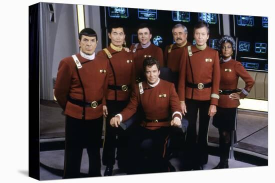 Cast of Star Trek V: The Final Frontier, 1989 (photo)-null-Stretched Canvas