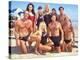 Cast of Syndicated Tv Series Baywatch Filming an Episode in Huntington Beach, Ca-Mirek Towski-Premier Image Canvas
