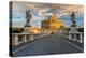 Castel Sant'Angelo or Mausoleum of Hadrian, Rome, Lazio, Italy-Stefano Politi Markovina-Premier Image Canvas