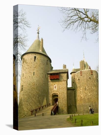 Castell Coch, Near Cardiff, Wales, United Kingdom, Europe-Richardson Rolf-Premier Image Canvas