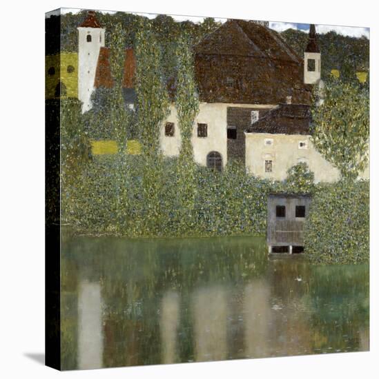 Castello Sul Lago Atter, (Castle Unterrach on the Attersee) 1908-Gustav Klimt-Premier Image Canvas