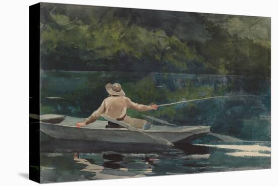 Casting, Number Two, by Winslow Homer, 1894, American painting,-Winslow Homer-Stretched Canvas