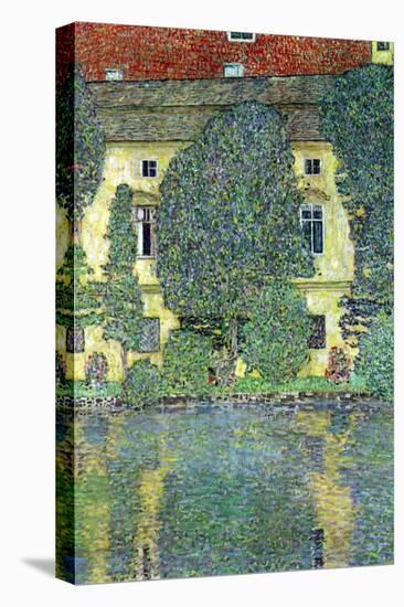 Castle at the Attersee-Gustav Klimt-Stretched Canvas