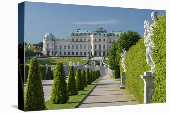 Castle Belvedere, Belvedere Garden, Vienna, Austria-Rainer Mirau-Premier Image Canvas