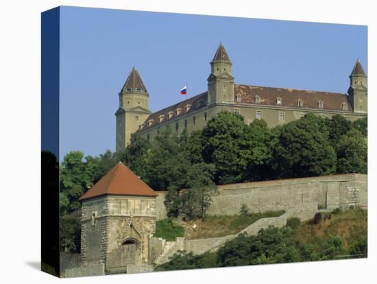 Castle, Bratislava, Slovakia, Europe-Upperhall Ltd-Premier Image Canvas