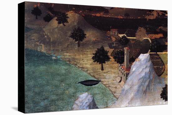 Castle by the Lake-Ambrogio Lorenzetti-Premier Image Canvas