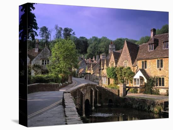 Castle Combe, The Cotswolds, Wiltshire, England-Rex Butcher-Premier Image Canvas