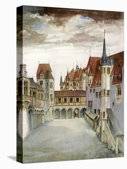 Castle Courtyard, Innsbruck, 16th Century-Albrecht Durer-Premier Image Canvas