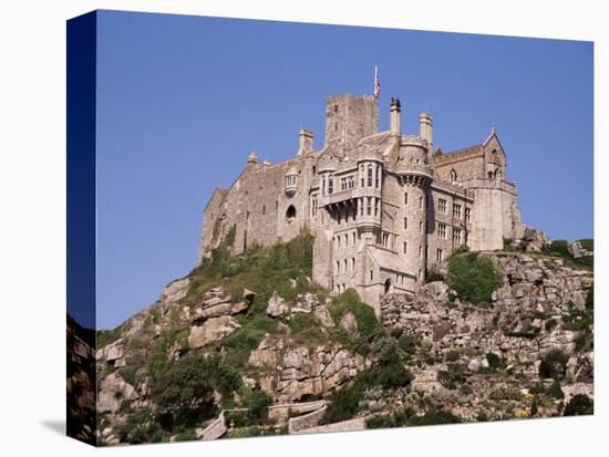 Castle Dating from the 14th Century, St. Michael's Mount, Cornwall, England, United Kingdom-Ken Gillham-Premier Image Canvas
