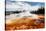 Castle Geyser Yellowstone Park-null-Stretched Canvas