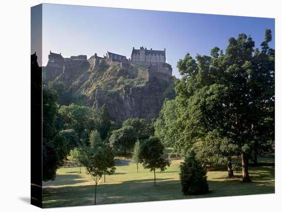 Castle Hill, Basalt Core of an Extinct Volcano, Edinburgh, Scotland, United Kingdom, Europe-Patrick Dieudonne-Premier Image Canvas