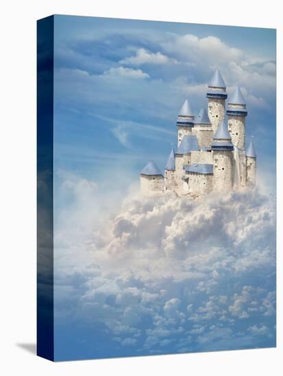 Castle In The Clouds-egal-Stretched Canvas