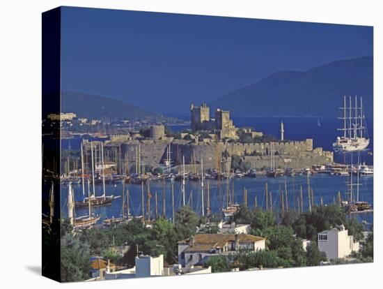 Castle Of St Peter And Yachts Moored In Harbour Bodrum Anatolia Turkey Minor Eurasia Photographic Print Papadopoulos Sakis Art Com