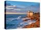 Castle on the rocks.-Marco Carmassi-Premier Image Canvas