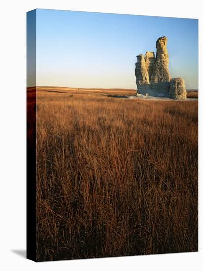 Castle Rock, Gove County, Kansas, USA-Charles Gurche-Premier Image Canvas