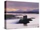 Castle Stalker at Sunset, Loch Linnhe, Argyll, Scotland-Nigel Francis-Premier Image Canvas