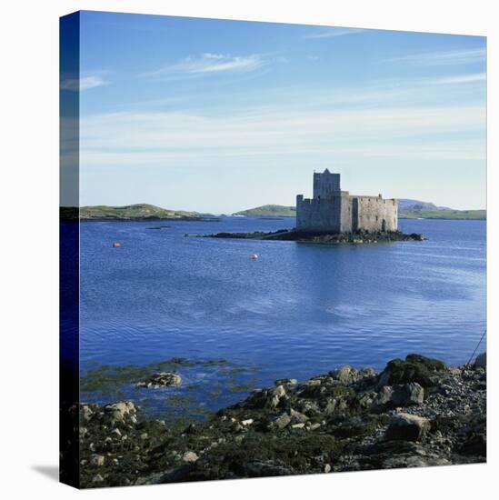 Castlebay, Barra, Outer Hebrides, Scotland, United Kingdom, Europe-David Lomax-Premier Image Canvas