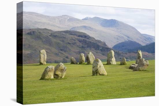 Castlerigg Stone Circle, Keswick, Lake District National Park, Cumbria, England-Ruth Tomlinson-Premier Image Canvas